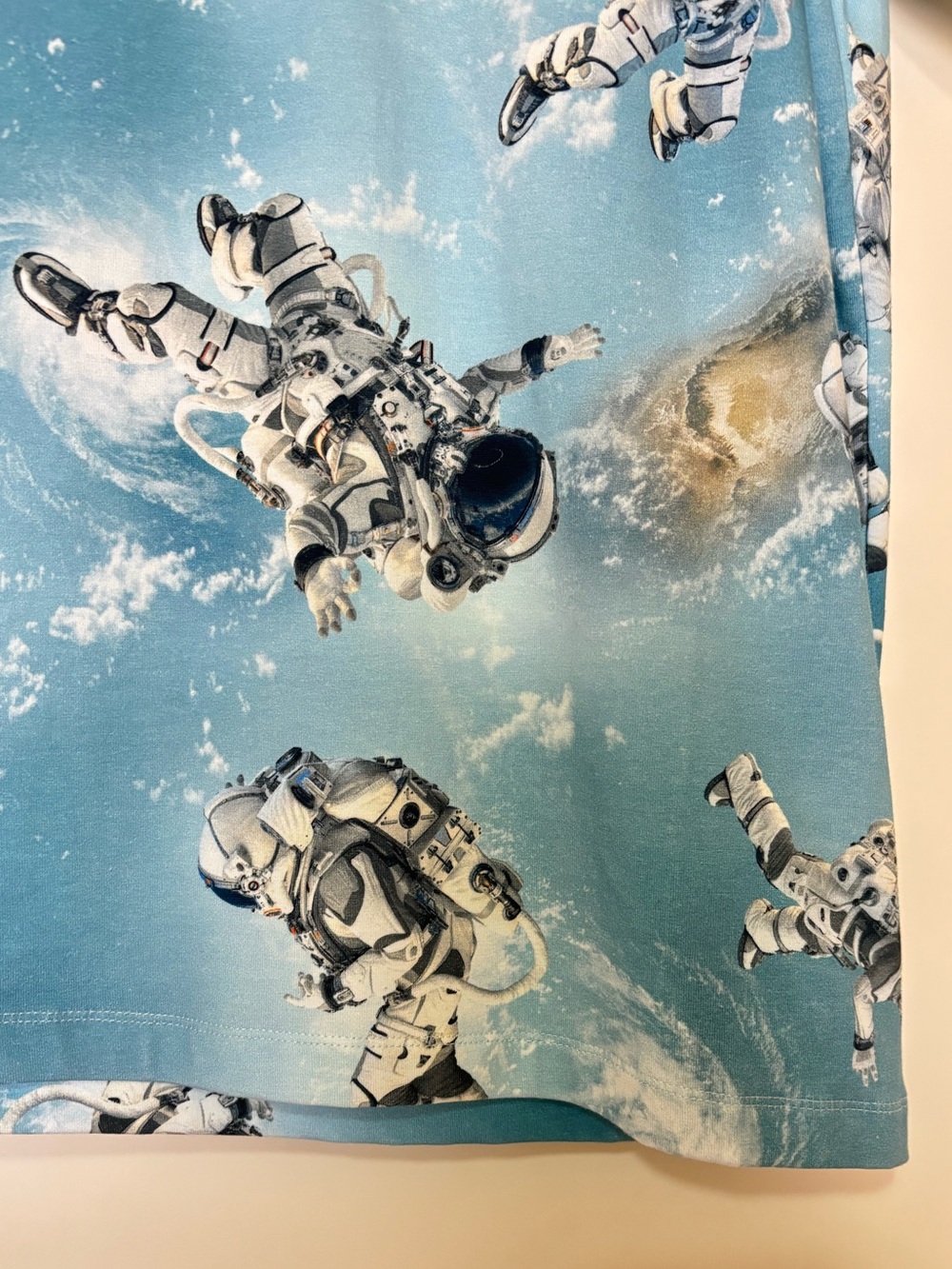 Molo Blue Astronaut Graphic Tee - Picture 3 of 6